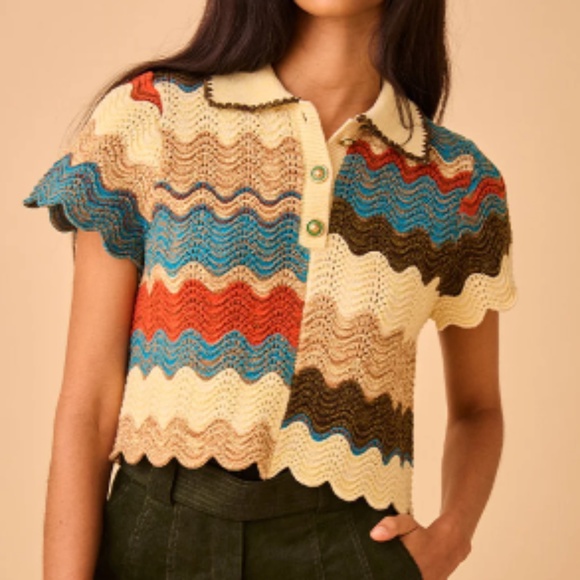 Hunter Bell Nadine Sweater XS nwt